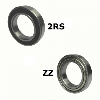 Rillenkugellager SS 6901 2RS / 12x24x6 mm