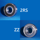 Rillenkugellager 6202 2RS / ZZ / 15x35x11 mm
